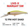 Megabass LIVE-X MARGAY SW 68mm 7g Jerkbait
