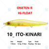 Megabass ONETEN R Hi Float 110mm 12.4g Jerkbait
