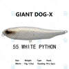 Megabass GIANT DOG-X 98mm 14g Floating Top Water Lipless Bait