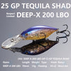 Megabass DEEP-X 200 LBO / 200T 70mm Hyper-Responsive Deep Diving Crankbait