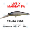 Megabass LIVE-X MARGAY SW 68mm 7g Jerkbait