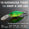 Megabass DEEP-X 200 LBO / 200T 70mm Hyper-Responsive Deep Diving Crankbait