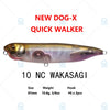 Megabass DOG-X SPEED SLIDE / QUICK WALKER 87mm 10.6g Top water Pencil Bait
