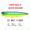 Megabass DOG-X SPEED SLIDE / QUICK WALKER 87mm 10.6g Top water Pencil Bait