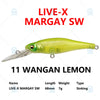 Megabass LIVE-X MARGAY SW 68mm 7g Jerkbait
