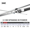 Kingdom SILVER NEEDLE II Ultralight Casting/Spinning Rod 1.68m-2.13m 2PC UL L ML M MH