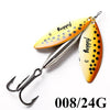 FISH KING FTZ76 1Pc 10cm 20g Double Bladed Inline Spinner