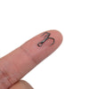 Outkit 5pcs/box Bent Design Treble Hook 6-14#