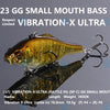 Megabass NEW VIBRATION-X ULTRA Rattle In / Silent Lipless Casting/Trolling Jerkbait