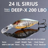 Megabass DEEP-X 200 LBO / 200T 70mm Hyper-Responsive Deep Diving Crankbait