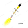 LETOYO 1Pc  9g 70mm/13g 85mm Rotating Spinner Lure