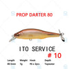 Megabass PROP DARTER 80 X-80 PD Floating 80mm Dynamic Jerkbait