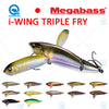 Megabass i-WING TRIPLE FRY 80mm 14g Floating Lipless Winged Hard Bait