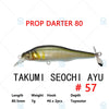Megabass PROP DARTER 80 X-80 PD Floating 80mm Dynamic Jerkbait