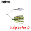 ORJD 1Pc 3.5g/5g Spinnerbait