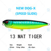 Megabass DOG-X SPEED SLIDE / QUICK WALKER 87mm 10.6g Top water Pencil Bait