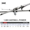 Kingdom SILVER NEEDLE II Ultralight Casting/Spinning Rod 1.68m-2.13m 2PC UL L ML M MH