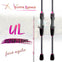 Hunting Goddess 1.35/1.5/1.68/1.8m UL 2PC Carbon Spinning/Casting Rod