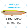 Megabass DOG-X SPEED SLIDE / QUICK WALKER 87mm 10.6g Top water Pencil Bait