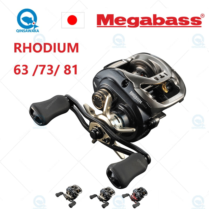 Megabass RHODIUM 6.3 7.3 8.1 200g 5kg Ultra Lightweight Baitcasting Reel