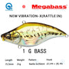 Megabass NEW VIBRATION-X ULTRA Rattle In / Silent Lipless Casting/Trolling Jerkbait