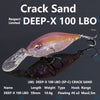 Megabass DEEP-X 100 LBO 100mm  Hyper-responsive Deep Diving Crankbait