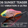 Megabass NEW VIBRATION-X ULTRA Rattle In / Silent Lipless Casting/Trolling Jerkbait
