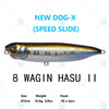 Megabass DOG-X SPEED SLIDE / QUICK WALKER 87mm 10.6g Top water Pencil Bait