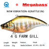 Megabass NEW VIBRATION-X ULTRA Rattle In / Silent Lipless Casting/Trolling Jerkbait