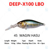 Megabass DEEP-X 100 LBO 100mm  Hyper-responsive Deep Diving Crankbait