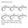 Dry fly hook 9214
