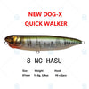 Megabass DOG-X SPEED SLIDE / QUICK WALKER 87mm 10.6g Top water Pencil Bait