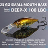 Megabass DEEP-X 100 LBO 100mm  Hyper-responsive Deep Diving Crankbait