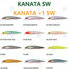 Megabass KANATA +1 SW 160mm 30g MAX2.2m Deep Floating Jerkbait