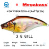 Megabass NEW VIBRATION-X ULTRA Rattle In / Silent Lipless Casting/Trolling Jerkbait