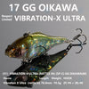 Megabass NEW VIBRATION-X ULTRA Rattle In / Silent Lipless Casting/Trolling Jerkbait
