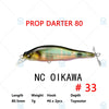 Megabass PROP DARTER 80 X-80 PD Floating 80mm Dynamic Jerkbait