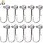 JYJ 10pcs/lot 1g-20g NED Jig Head Hook