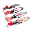 1Pc 7/10/14/22g Beveled Sequined Silver Spoon Lure