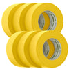 FrogTape CP 225 Medium-High Adhesion Masking Tape - 48MM x 55M x 6-Pack - Gold - Rated f/225F