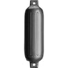 Polyform G-3 Twin Eye Fender 5.5" x 19" - Metallic Graphite