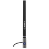 Scout 4' Black VHF Antenna 3dB Stainless Steel Ferule w/5M RG-58 Includes PL-259