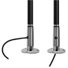 Scout 4' Black VHF Antenna 3dB Stainless Steel Ferule w/5M RG-58 Includes PL-259