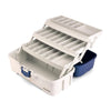 Plano Three-Tray Tackle Box - Blue/White