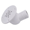 T-M Marine 90-Degree Cockpit Scupper Drain - White