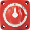 Blue Sea 6006 m-Series (Mini) Battery Switch Single Circuit ON/OFF Red