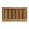 Whitecap Teak Louvered Insert - 16" x 9-1/8" x 3/4"