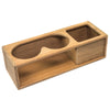 Whitecap Teak Two Insulated Drink/Binocular Rack w/Tray