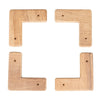 Whitecap Teak Cooler/Box Chocks - 4 Pack