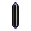 Polyform F-1 Twin Eye Fender 6" x 24" - Black